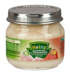 Пюре, Heinz (Хайнц) 80 г цыпленок с телятинкой с 6 мес