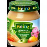 Пюре, Heinz (Хайнц) 120 г фруктики с печеньицем с пребиотиками с 6 мес